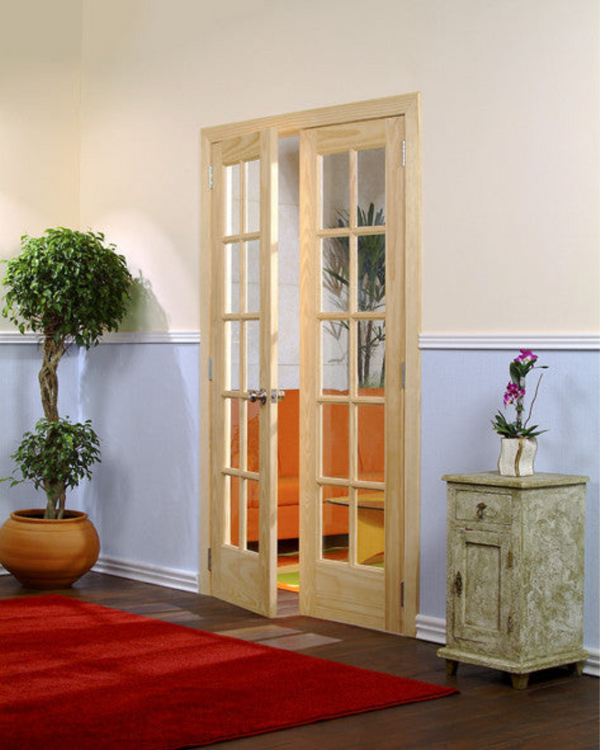 10 Lite French Interior Door | Prehung | 2-3/8 Backset