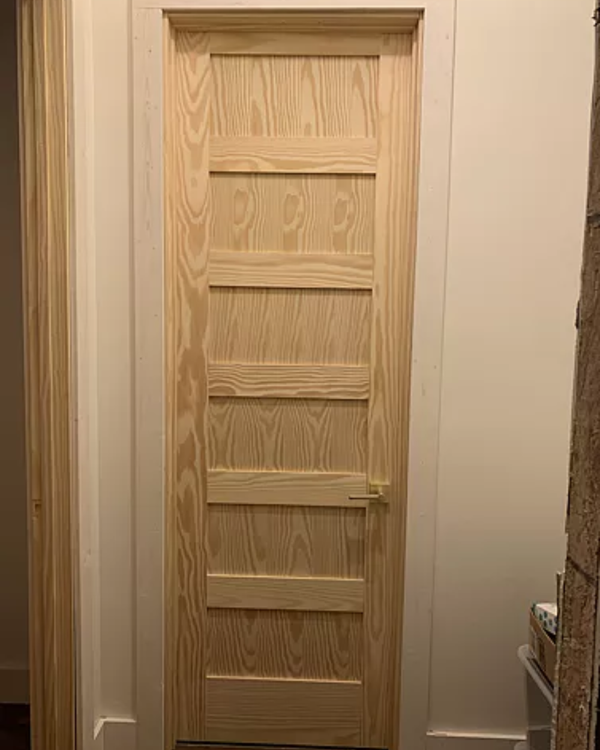 6 Panel Shaker Style Interior Door