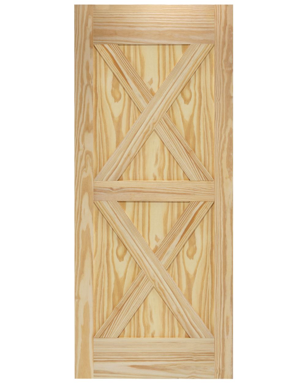 Double X-Brace Barn Door - Image 1