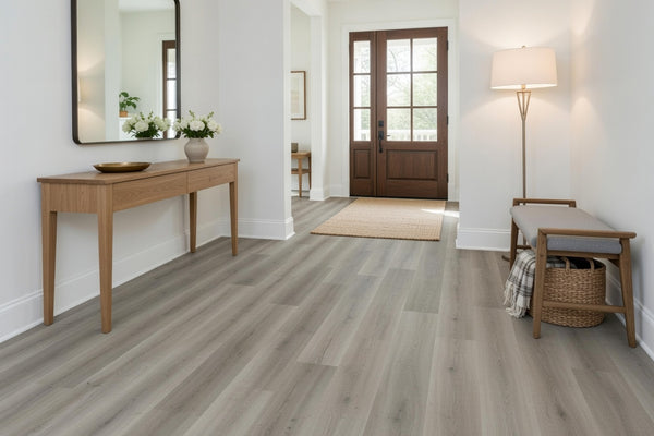 10006191 - Mandan #2024-A Mid-Tone Gray Oak Luxury Vinyl SPC Flooring