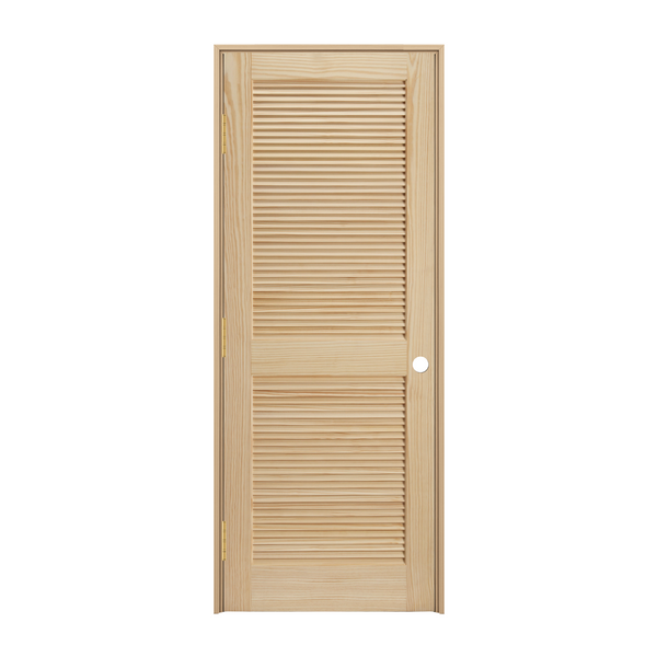 Prehung Stain Grade 2 Louver Panel Interior Door
