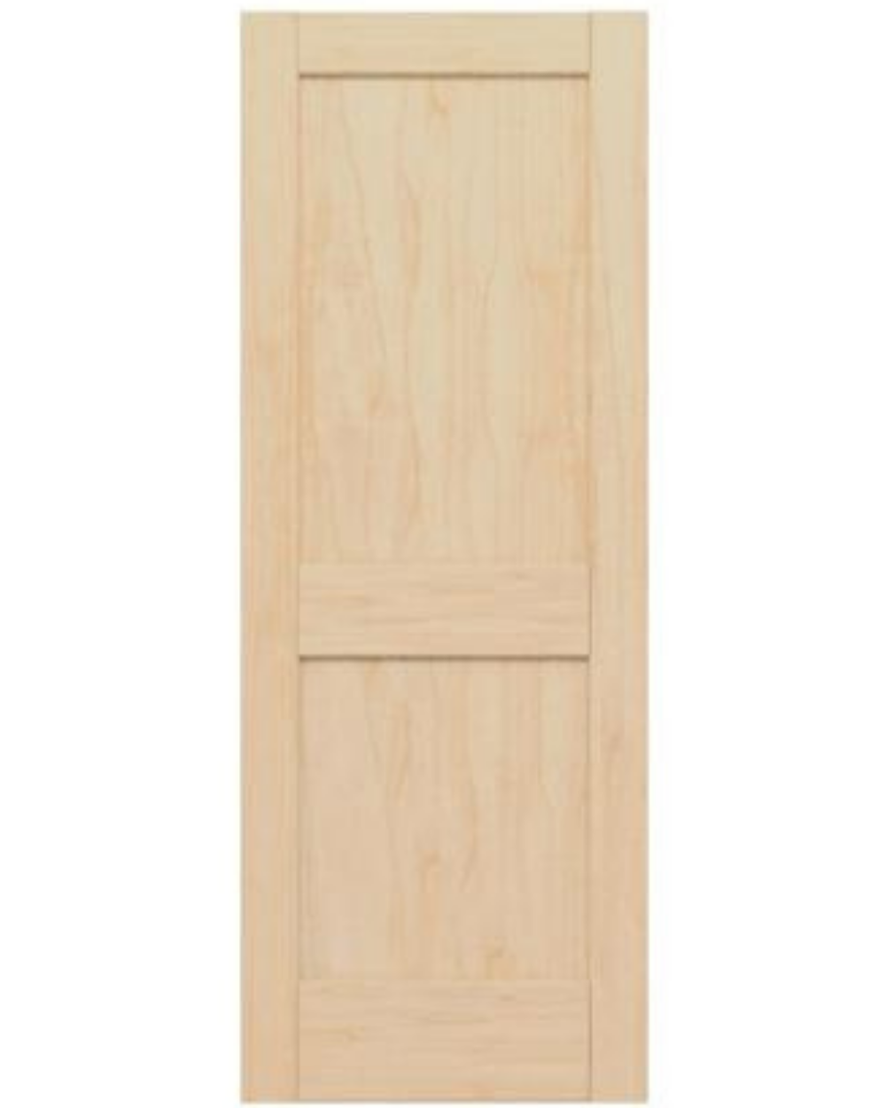2 Panel Shaker Style (Maple)