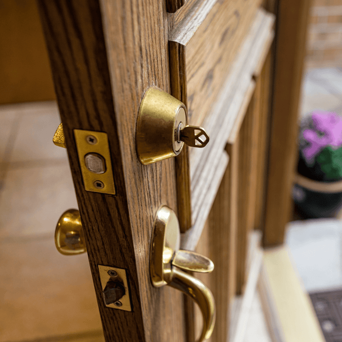 front door lock