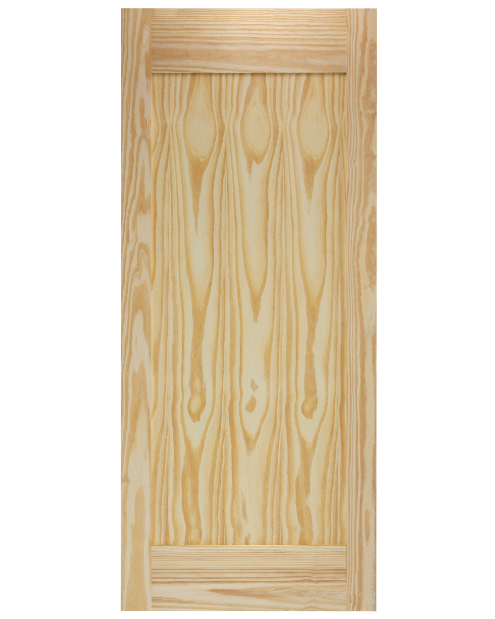 Single Panel Pine Wood Interior Barn Door - Image 2