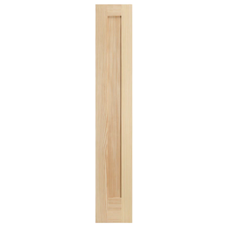 Single Panel Shaker Style Pine Wood Interior Door - Image 4