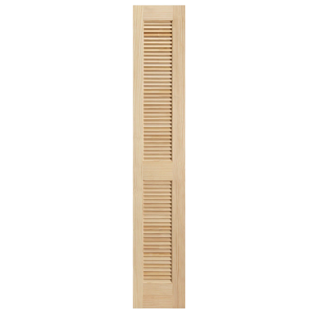 Stain Grade 2 Louver Panel Interior Door - Image 5