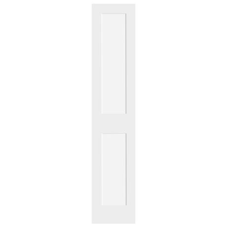 2 Panel Shaker Style Primed Wood Interior Door - Image 7