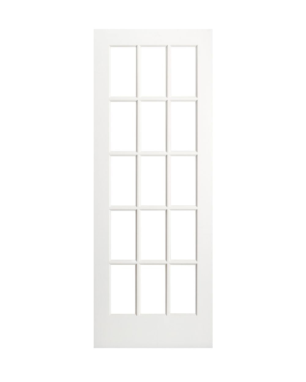 15 Lite French Interior Door (Primed)
