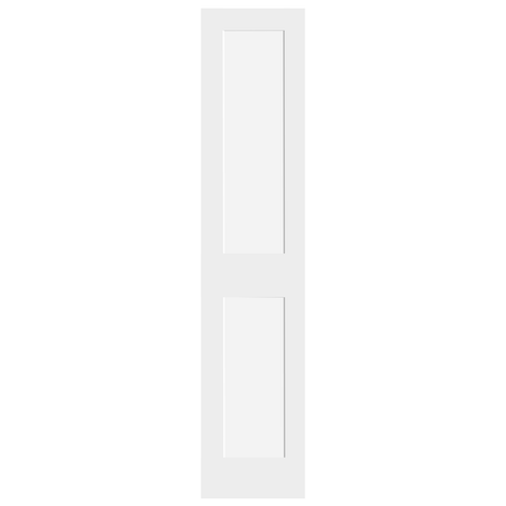 2 Panel Shaker Style Primed Wood Interior Door - Image 8