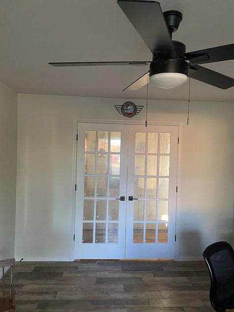 15 Lite Glass French Primed Wood Interior Door - Image 3