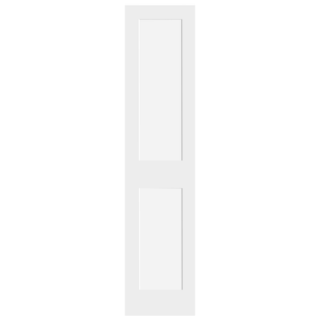 2 Panel Shaker Style Primed Wood Interior Door - Image 9