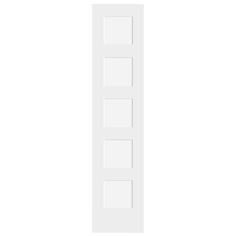 5 Panel Shaker Style Interior Door (Primed)