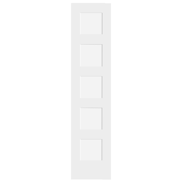 5 Panel Shaker Style Interior Door (Primed)