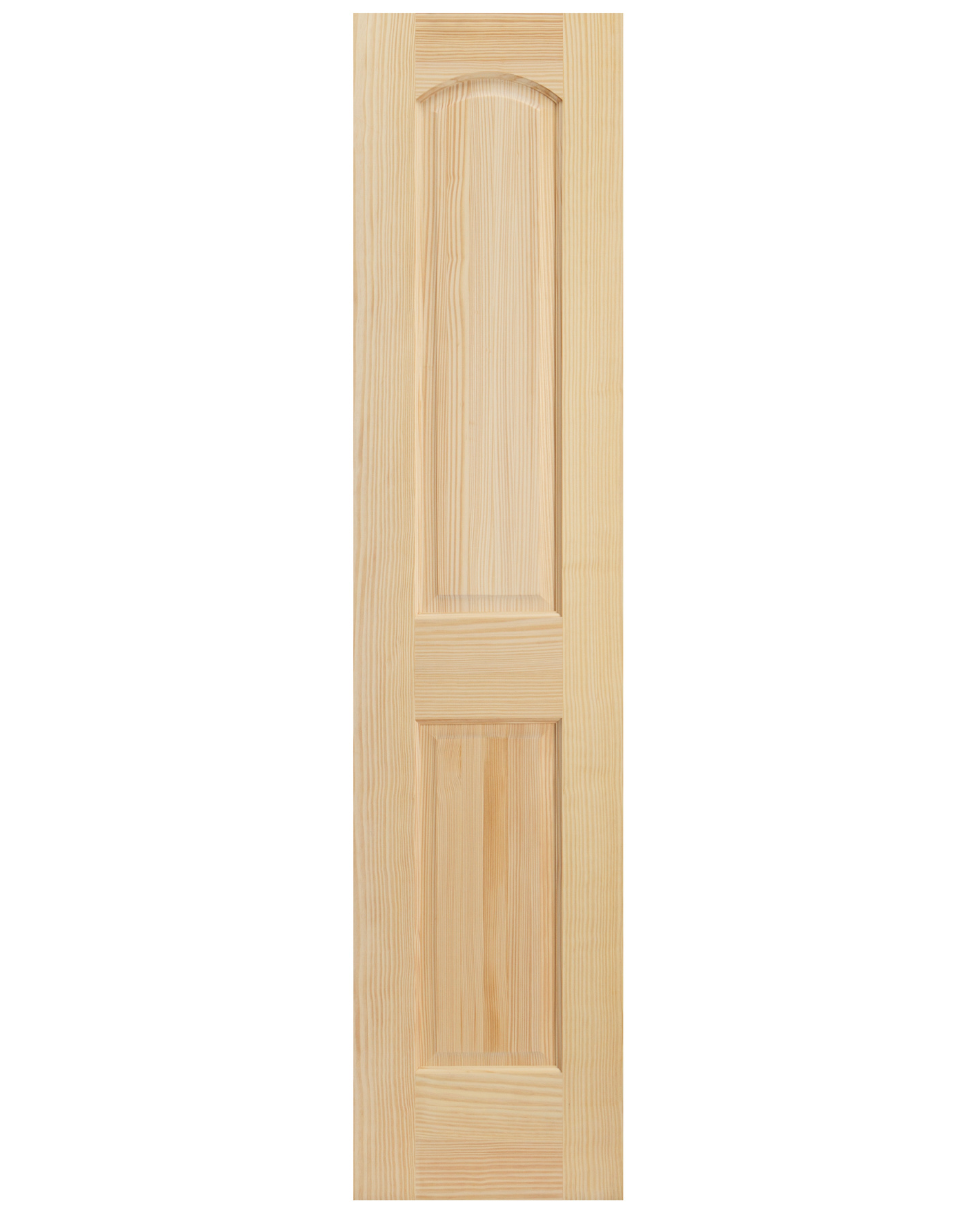 2 Panel Arch Top Pine Wood Interior Door - Image 2