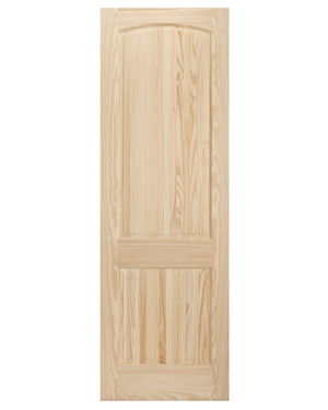 2 Panel Arch Top Pine Interior Door