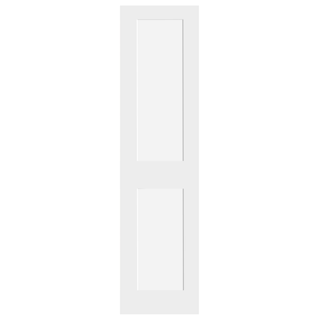 2 Panel Shaker Style Primed Wood Interior Door - Image 10