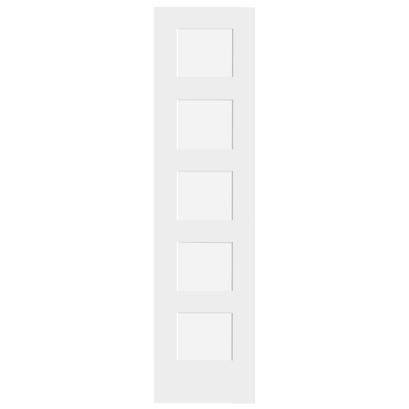 5 Panel Shaker Style Interior Door (Primed)
