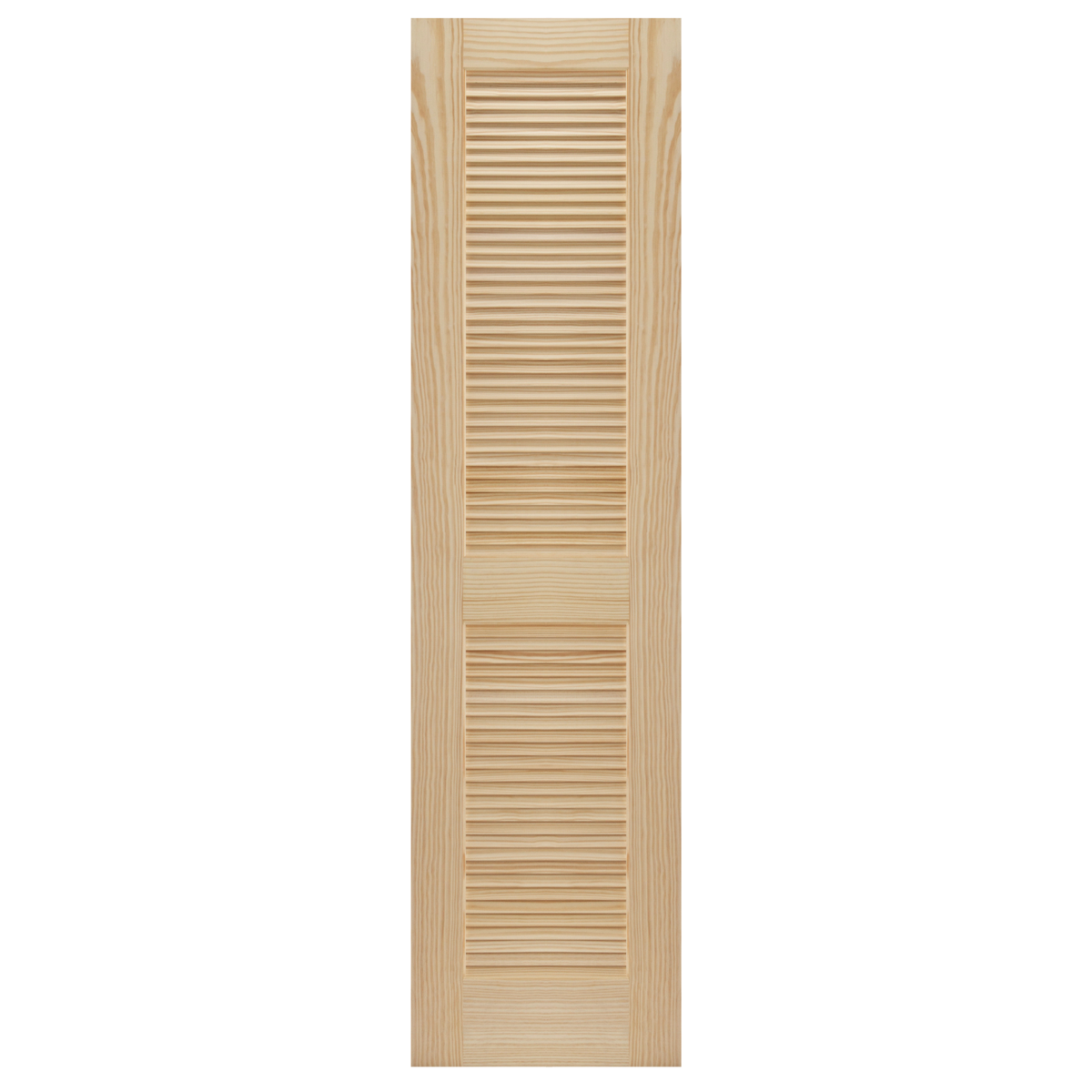Stain Grade 2 Louver Panel Interior Door - Image 8