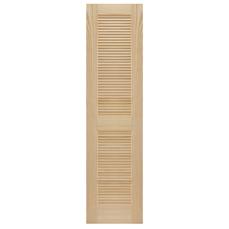 Stain Grade 2 Louver Panel Interior Door - Image 8