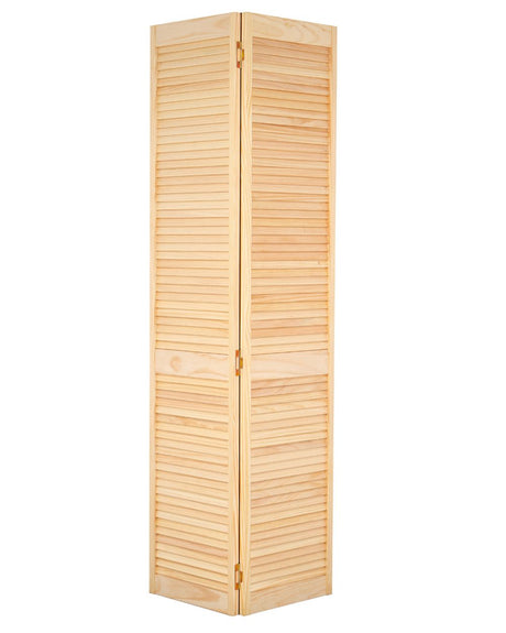2 Louver Panel Bifold Interior Door - Image 1