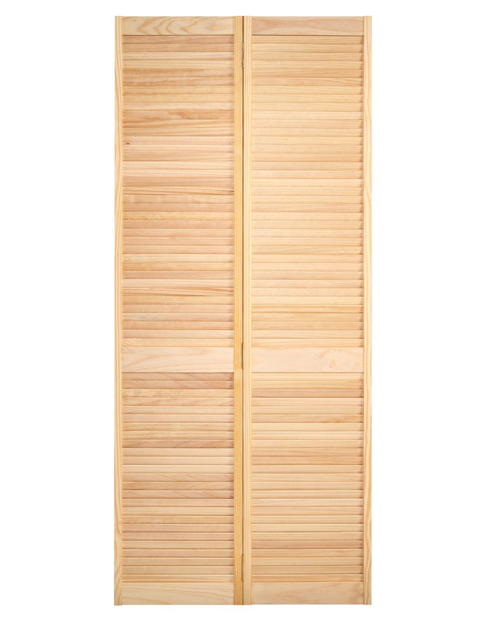 2 Louver Panel Bifold Interior Door - Image 2