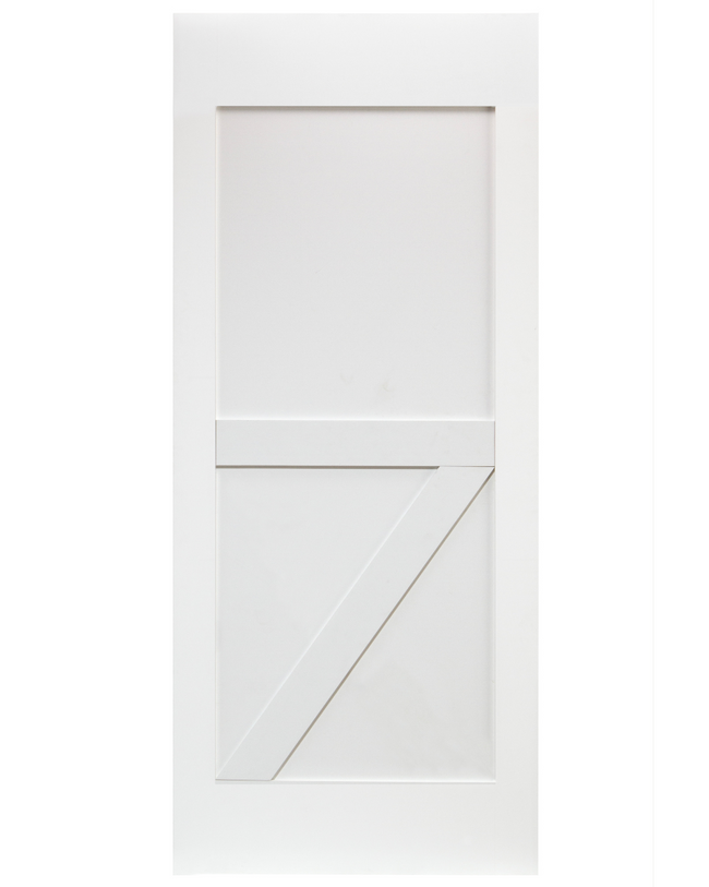Half Z-Brace Barn Door (Primed)