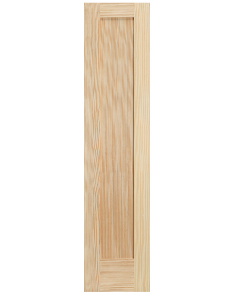 Single Panel Shaker Style Pine Wood Interior Door - Image 2