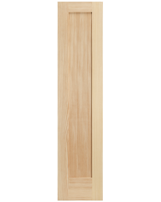 Single Panel Shaker Style Interior Door