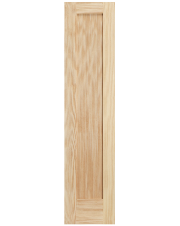 Single Panel Shaker Style Interior Door | Prehung | 2-3/8 Backset