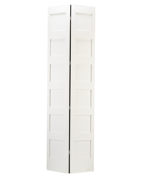 6 Panel Shaker Style Bifold Door - Image 1