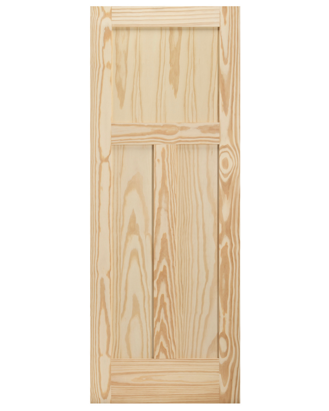 3 Panel Shaker Style Interior Door