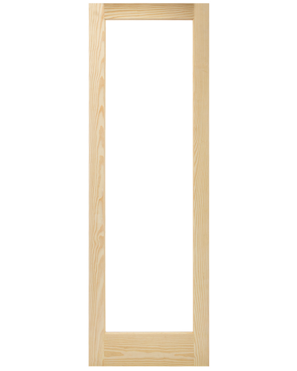 Puerta exterior de una sola hoja