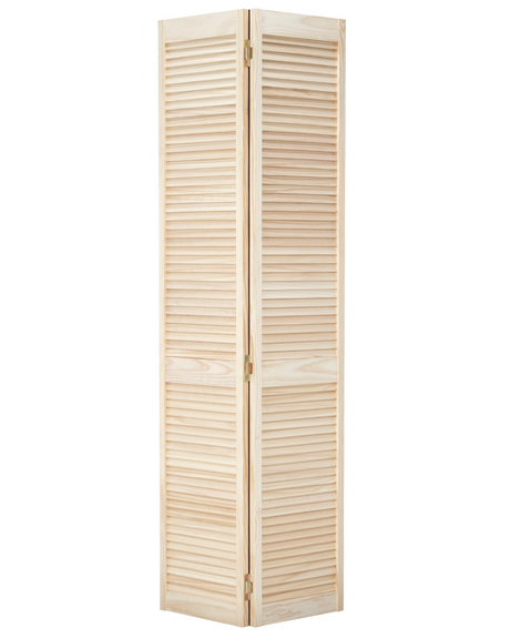 2 Louver Panel Bifold Interior Door - Image 4