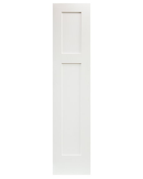 3 Panel Shaker Style Interior Pine Wood Door (Primed) - Image 3