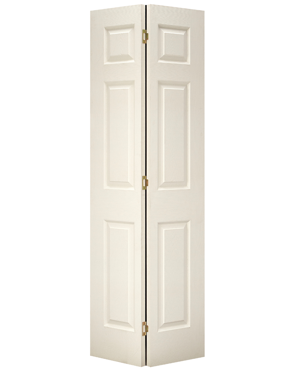 Textured Colonist 6-Panel Molded Bifold Door (Primed) - Image 1