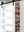 5 Frosted Glass Panel Shaker Style Interior Door (Primed) | Prehung | 2-3/8 Backset