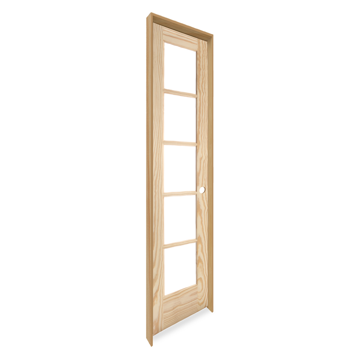 Prehung 5 Lite French Interior Door - Image 2