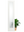 Single Lite Frosted Shaker Style Interior Door (Primed) | Prehung | 2-3/8 Backset