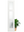 3 Frosted Glass Panel Shaker Style Interior Door (Primed)