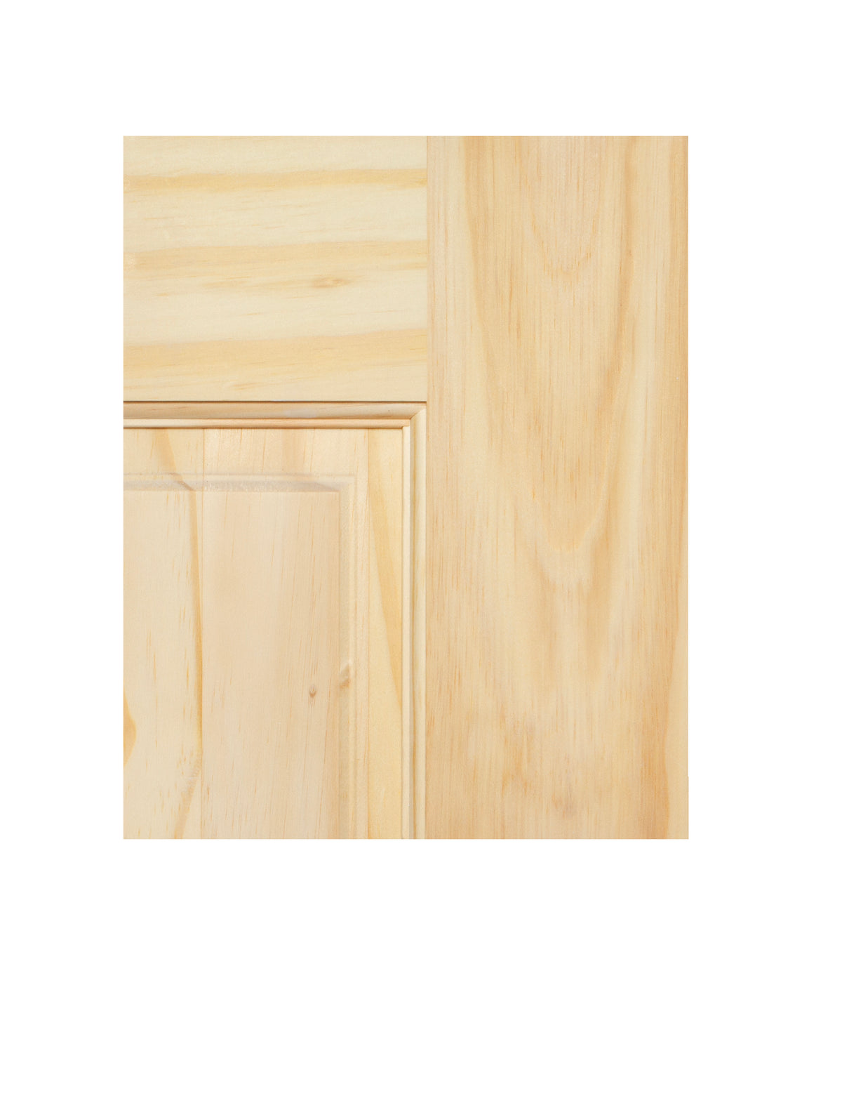 6 Panel Raised Double Hip Solid Pine Interior Bifold Door