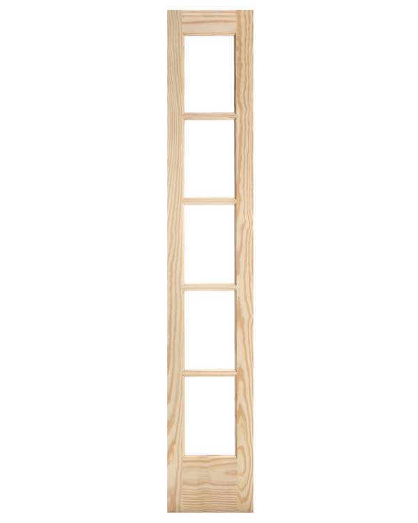 5 Lite French Interior Door | Prehung | 2-3/8 Backset