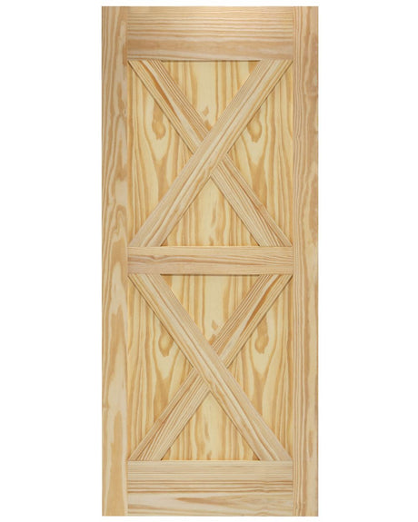 Double X-Brace Barn Door - Image 1