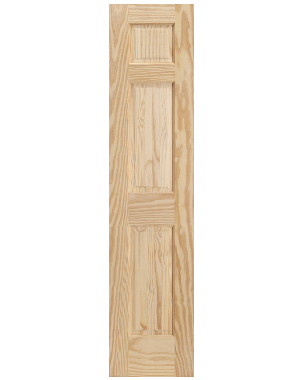 6 Panel Raised Single Hip Pine Wood Interior Door - Image 6