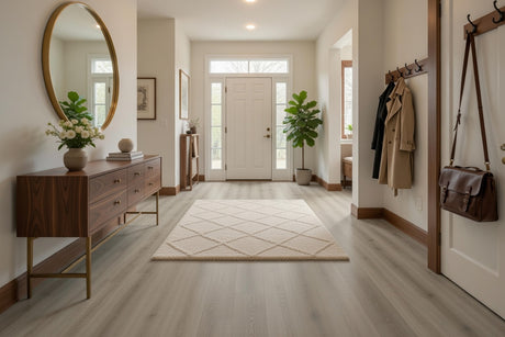 10006187 – Minot #2023-A Gray-Washed Oak Luxury Vinyl SPC Flooring