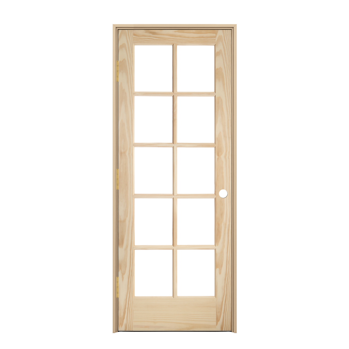 Prehung 10 Lite French Interior Door - Image 1