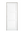 Prehung 3 Panel Square Shaker Style Interior Door (Primed)