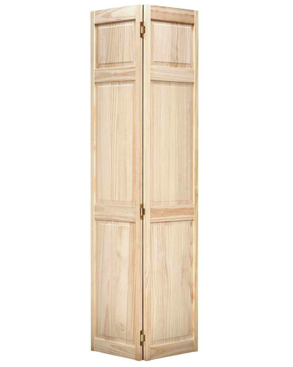 Puerta plegable colonial de 3 paneles elevados - Image 1