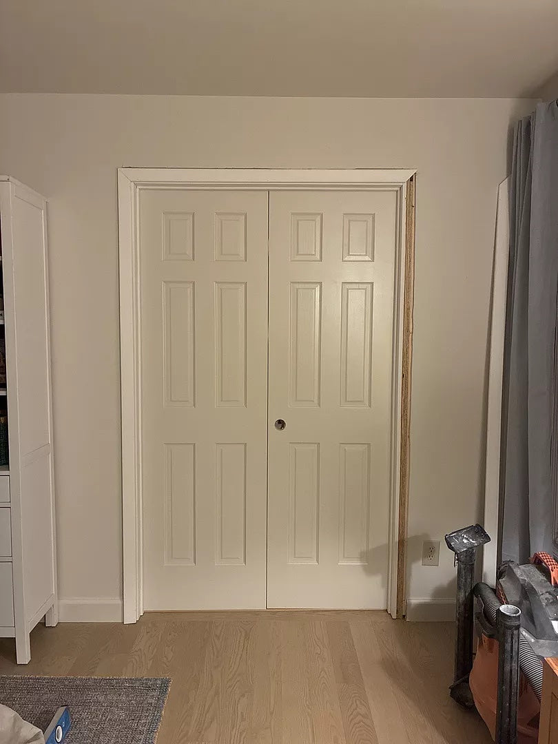 6 Panel Raised Double Hip Solid Pine Interior Prehung Door