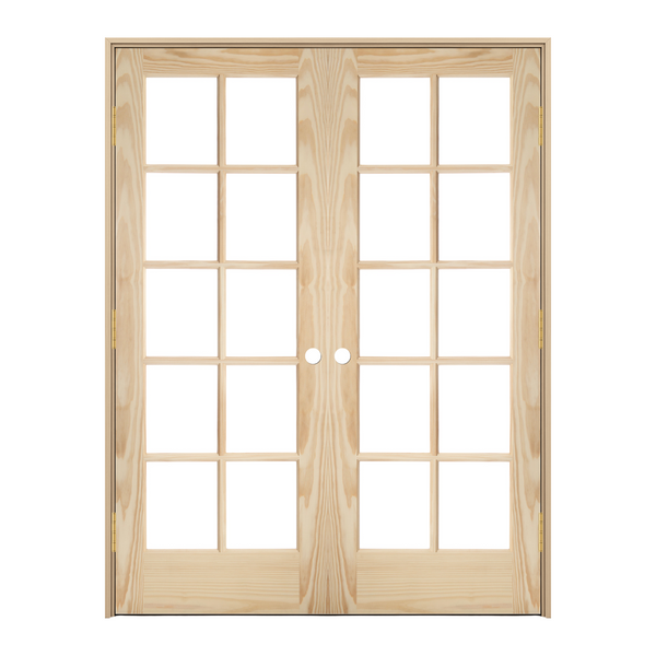 Prehung 10 Lite French Interior Double Door