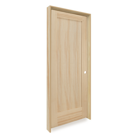 Prehung Single Panel Shaker Style Interior Door - Image 2